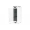 DIGITUS 36HE Unique tinklo spintelė 600x800mm stiklo durys pilka
