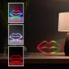 Neoninė lemputė MANTA SNL61RGB LIPS RGB daugiaspalvis dekoratyvinis ženklas