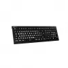 LogicKeyboard XL-Print Astra 2 White on Black DE (PC)
