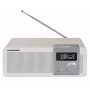 Nešiojamas radijas BLAUPUNKT PP14BT su Bluetooth, MP3, MicroSD, USB ir žadintuvu — 6 W, baterija/tinklas, 230×118×90 mm