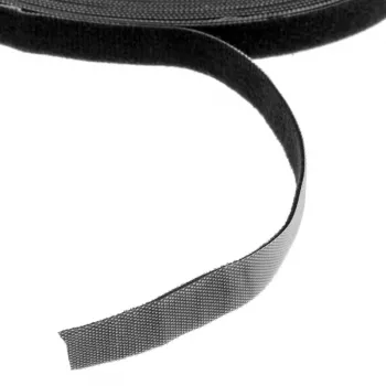LABEL THE CABLE LTC PRO Roll Strap dvipusis lipnus diržas 25 m juodas