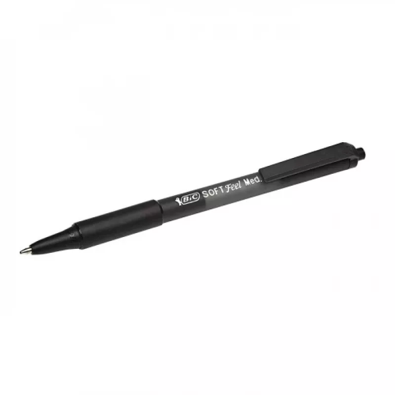 BIC SOFTFEEL CLIC tušinukas 1.0 mm, juodas, 1 vnt. 914360