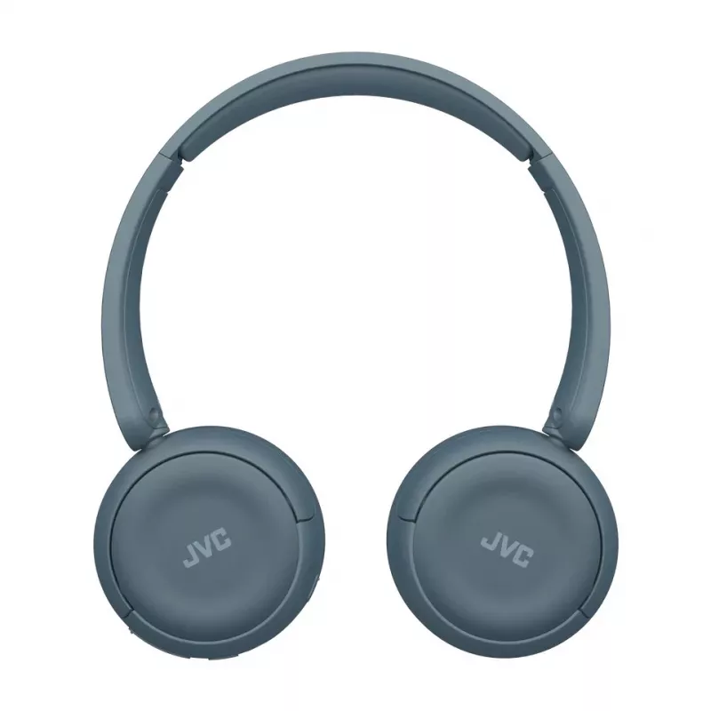 Ausinės JVC HA-S59W – belaidės ir laidinės Bluetooth, antausinės, lankeliu, 20–20000 Hz, 1,2 m kabelis, mėlyna