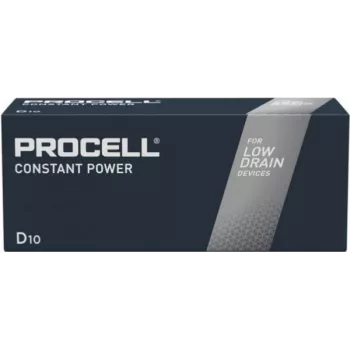 Baterija Duracell MN1300 Procell Constant D (LR20) šarminė, pakuotė minimaliai 10 vnt.