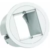 Bachmann PIX 1xCM RAL9010 926.310 Zierring nerūdijančio plieno optika