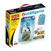 Edukacinis mozaikinis žaislas QUERCETTI Mosaici Pallino Coding Travel Version 1006 – nešiojamas pieštukų lentos rinkinys kodavimo pagrindams