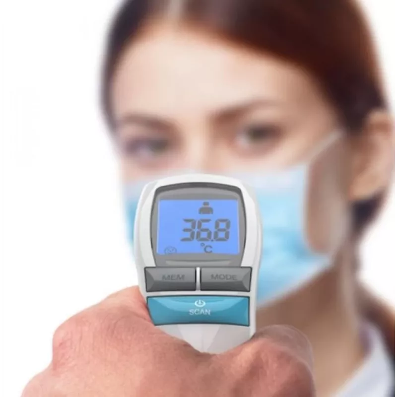 Infrarotinis bekontaktis termometras HoMedics TE-200-EEU – greitas temperatūros matavimas be prisilietimo