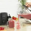 Blenderis su stikliniu ąsočiu Petra PT5531MBLKVDE juodas