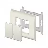 DeLOCK Easy 45 81301 Uždarymo plokštelė moduliams 45x22,5 mm balta