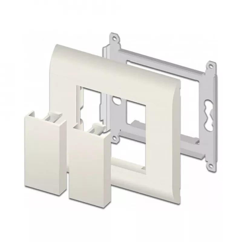 DeLOCK Easy 45 81301 Uždarymo plokštelė moduliams 45x22,5 mm balta