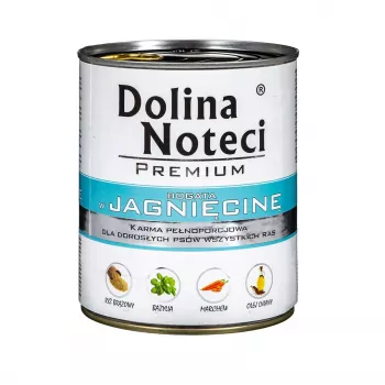 Dolina Noteci Premium drėgnas šunų maistas, daug ėrienos, 800 g