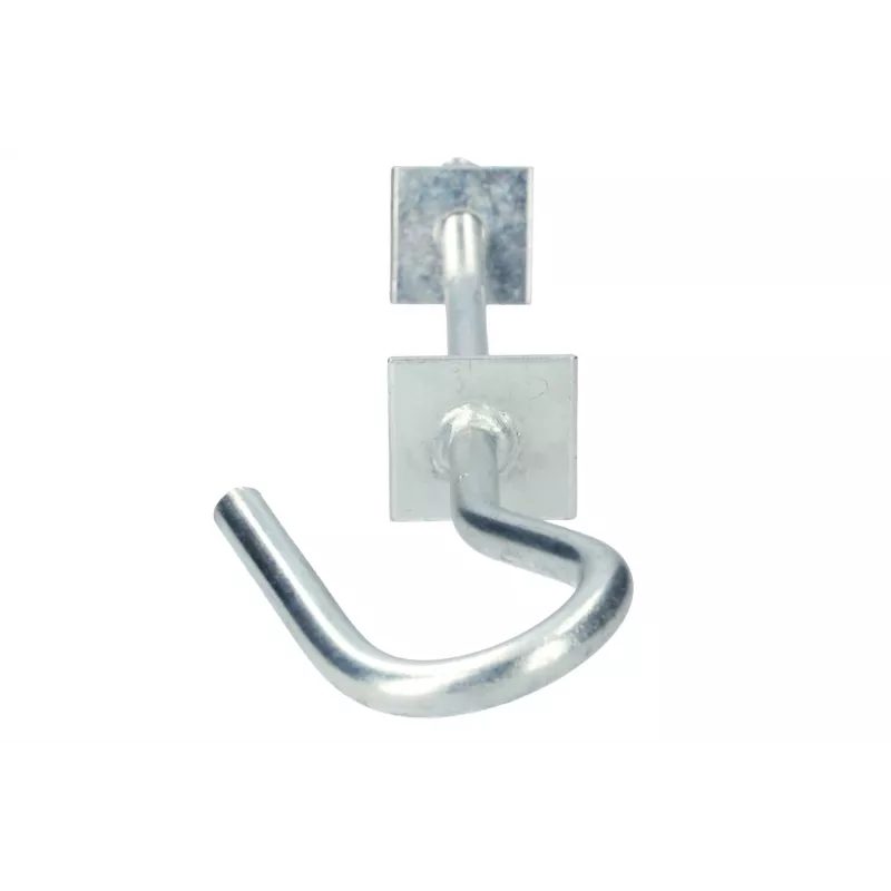 Kablys kabeliams Extralink Hook tvirtinimo kronšteinams 12/230mm M12 sidabrinis