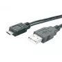 USB laidas MediaRange MRCS138 1,2 m USB A Micro-USB B juodas