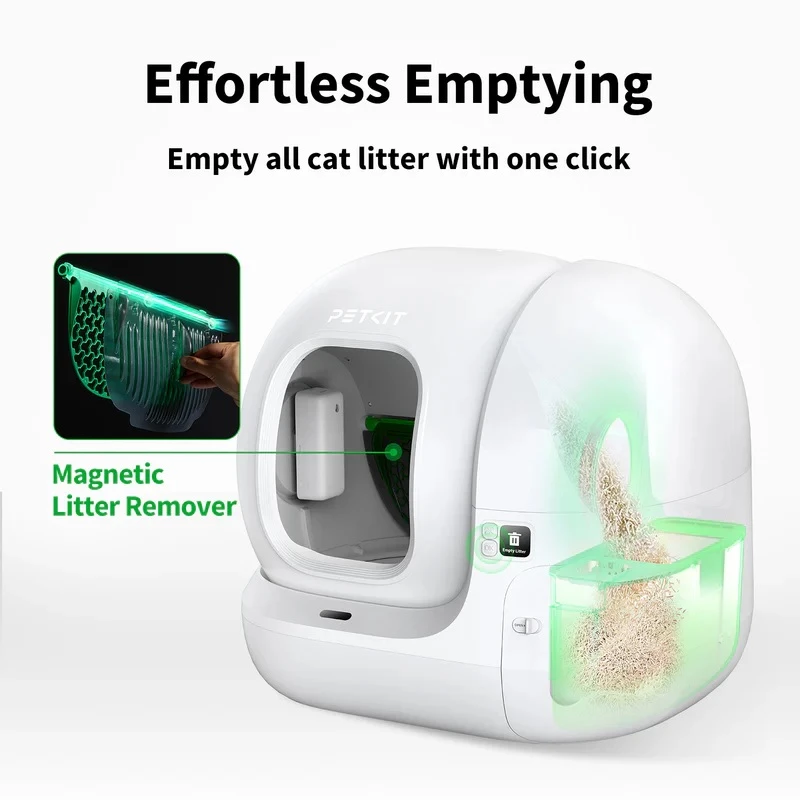 PETKIT Magnetinis kraiko piltuvas su filtro tinkleliu, skirtas PETKIT PURA MAX 2 katėms