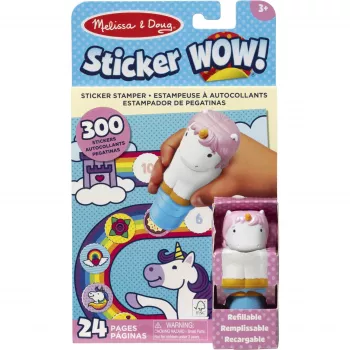 Melissa & Doug 6074898 Sticker WOW! Vienaragio užduočių bloknotas