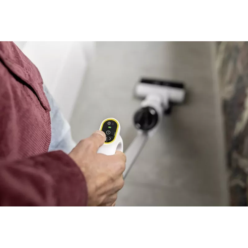 Šlapio ir sauso valymo siurblys Karcher FCV2 Natural N 1.056-101.0 – akumuliatorinis 21,6 V, 25 min veikimo, 160 W, be maišelio, LED ekranas