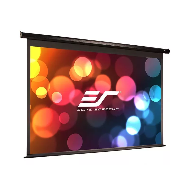 SALE OUT. Elite Screens Electric125H Spectrum Screen 125'' 16:9 / Įstrižainė 312,5 cm, plotis 276,5 cm x aukštis 155,7 cm / Juodas korpusas / Elektrinis varikliu valdomas ekranas / Montavimas prie sienos ir lubų