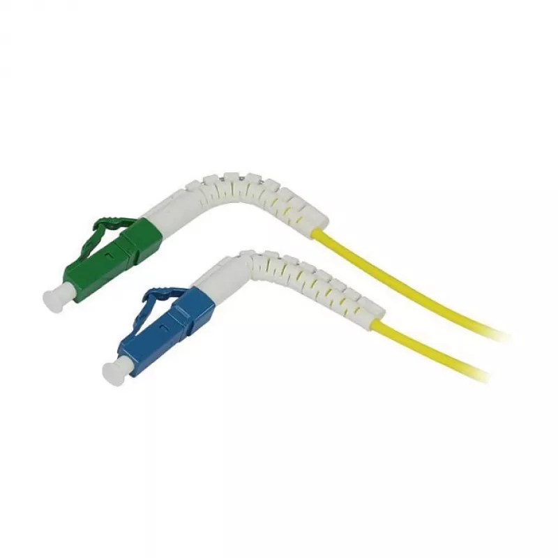 Synergy 21 LWL-1-Faser-Patchk. 7.5mtr.LC-LC APC 9/125u OS2 G657A2 AD 2mm flexible - Single- bzw. Monomode-Faser - 7,5 m