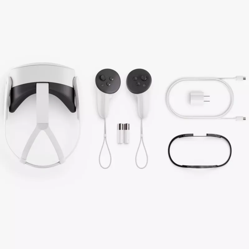 Oculus Meta Quest 3S 256 GB virtualios/maišytos realybės akiniai