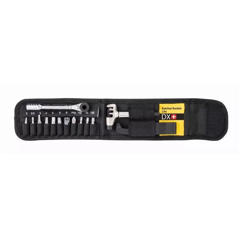 Veržliaraktis Topeak RATCHET ROCKET LITE DX+, 17 funkcijų