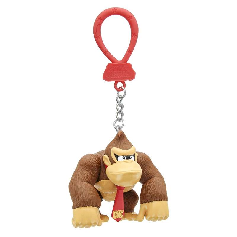„Backpack Buddies“ raktų pakabukų rinkinys Paladone Super Mario, CDU, 24 vnt. – įvairūs veikėjai, kolekcionuojami aksesuarai