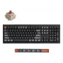 Mechaninė pilno dydžio (100 %) klaviatūra Keychron V6 Ultra 8K – QWERTY, Bluetooth, RGB LED, juoda
