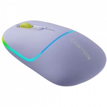 CANYON pelė MW-22 2in1 BT / belaidė levandų spalvos