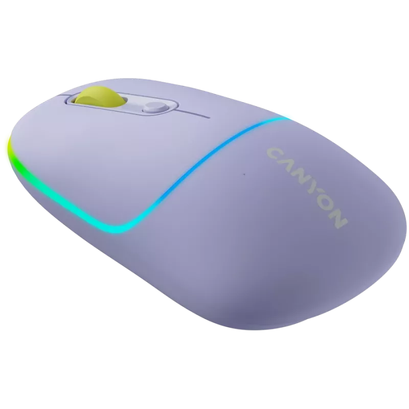 CANYON pelė MW-22 2in1 BT / belaidė levandų spalvos