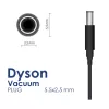 Akyga AK-PD-06 įkroviklis Dyson V6 / V7 / V8 dulkių siurbliams, 26,1 V / 0,78 A, 20 W, 1,8 m