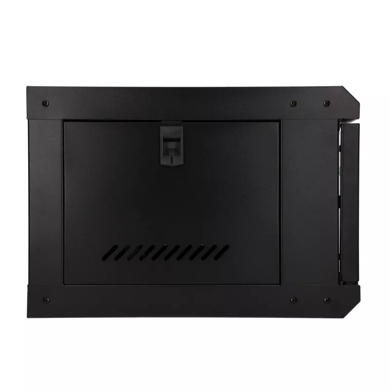 EXTRALINK LITE 4U 530×400 sieninis stovo korpusas juodas su lentyna