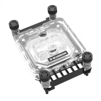 Vandens blokas Brimarex BARROWCH LTYK3A-04 V2 AMD Socket AM4/AM5, akrilinis, juodas