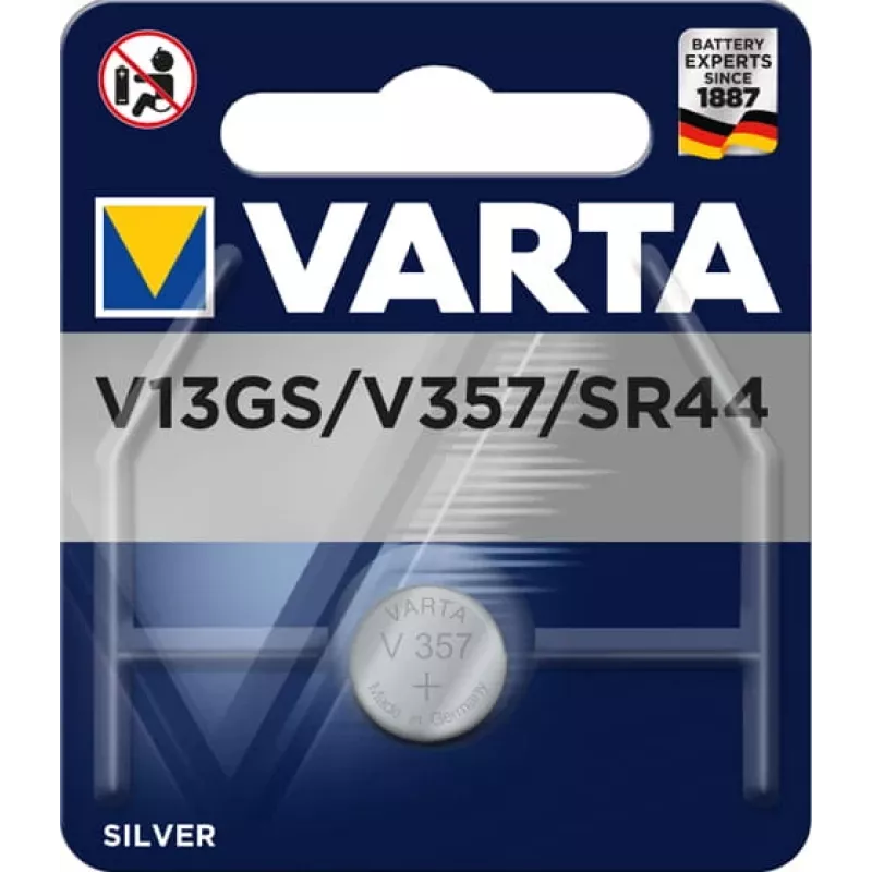 Vienkartinė baterija Varta V 76 PX SR44 sidabro oksido