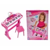 Vaikiška klaviatūra su stovu Simba-Dickie My Music World Girls (rožinė) – elektroninis žaidybinis pianinas vaikams
