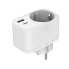 USB įkroviklis universalus 20W baltas/2P AC TA-ACPDQC20-01-W GEMBIRD