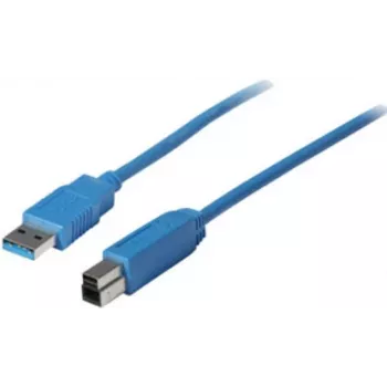 USB kabelis ShiverPeaks 5m USB 3.2 Gen 1 USB A į USB B mėlynas