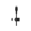Belkin BOOST CHARGE - Lightning-Kabel - 24 pin USB-C männlich zu Lightning männlich - 3 m - Schwarz - für Apple iPad/iPhone/iPod (Lightning)