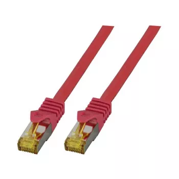 EFB-Elektronik RJ45 jungiamasis laidas Cat.6A S/FTP LSZH Cat.7 Raw raudonas 0,25m (MK7001.0,25R)