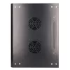 Sieninis spintos stovas Extralink 12U 600x450 juodas