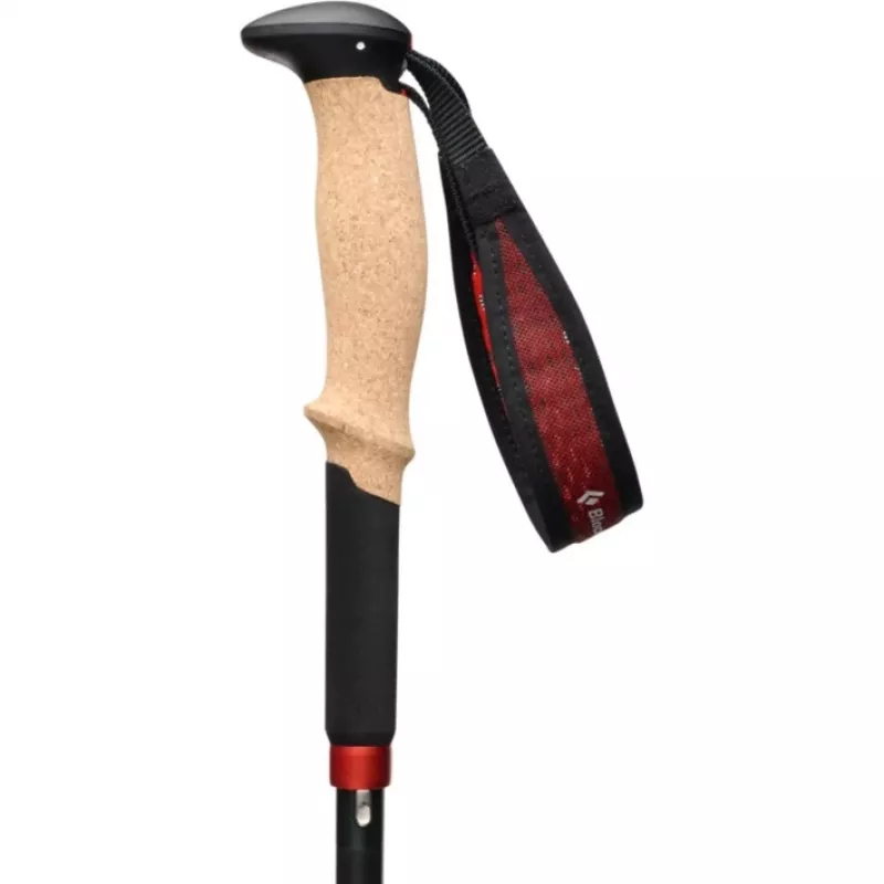 Trekking lazdos Pursuit Carbon Z, Fitneso įrenginys Antracitas/oranžinė, 1 pora, 130 cm