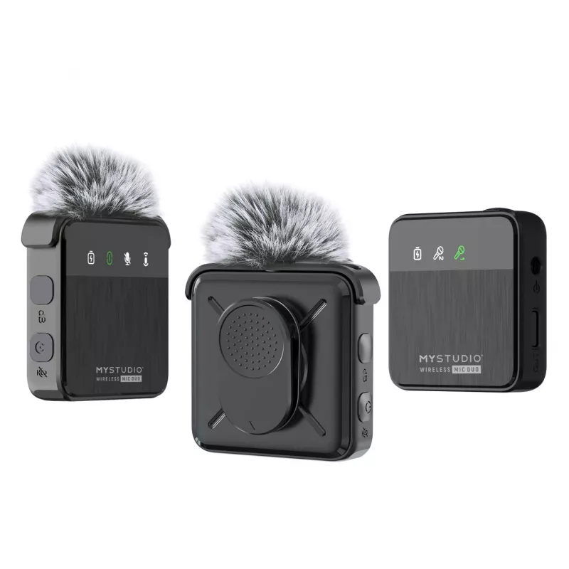 Belaidžio mikrofono rinkinys Easypix MyStudio Wireless Mic Duo 62022