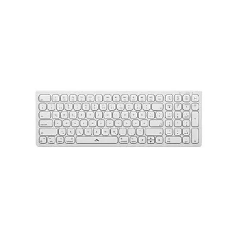 Alogic Echelon Compact USB-C BT klaviatūra vokiška + pelė balta - belaidė klaviatūra USB-C