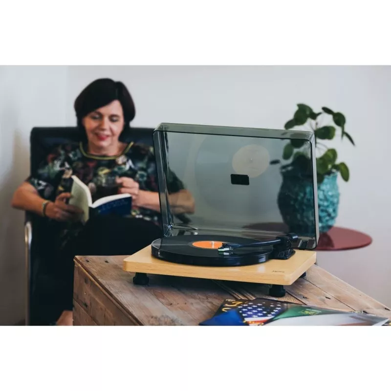 Puskinių pavara vinilo grotuvas Lenco L-30