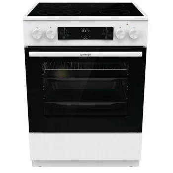 GORENJE GECS6C70WC Laisvai pastatoma elektrinė viryklė su keramine kaitlente