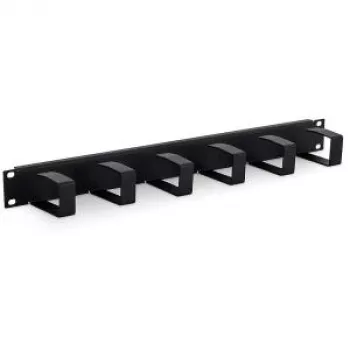 Priedas stovui Triton RAB-VP-X21-A1 – kabelių tvarkymo panelė 19 inch 1U juoda
