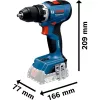 Gręžtuvas-suktuvas Bosch GSR 18V-65 su 2x 4.0Ah akumuliatoriais