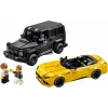 LEGO Speed Champions Mercedes-AMG G 63 ir Mercedes-AMG SL 63 76924, įvairiaspalvis
