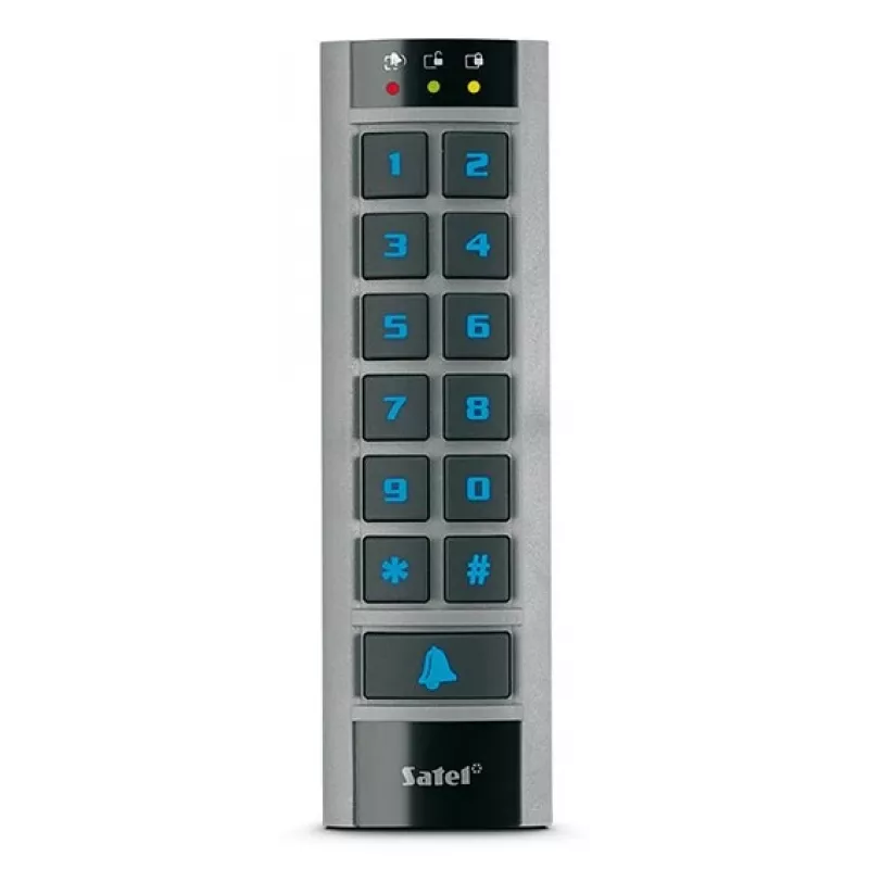 Satel PK-01 prieigos kontrolės skaitytuvas Bazinis prieigos kontrolės skaitytuvas Juoda, Pilka