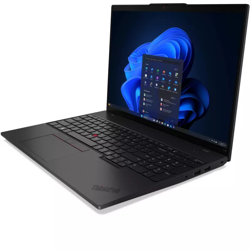Nešiojamas kompiuteris Lenovo ThinkPad L16 Gen 2 (AMD) AMD Ryzen™ 7 250, 40,6 cm (16 colių) WUXGA, 16 GB DDR5-SDRAM, 512 GB SSD, Wi-Fi 7 (802.11be), Windows 11 Pro, juodos spalvos