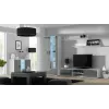 Cama komplektas of two shelves 125cm SOHO baltas matinis