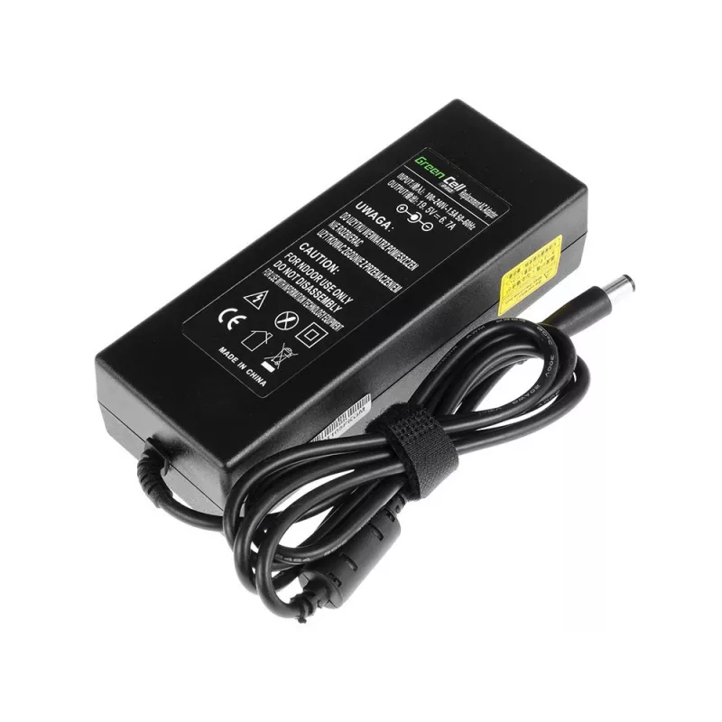 Maitinimo adapteris Green Cell AD35P 130 W AC-DC 19,5 V 6,7 A nešiojamiesiems kompiuteriams, vidaus, juodas